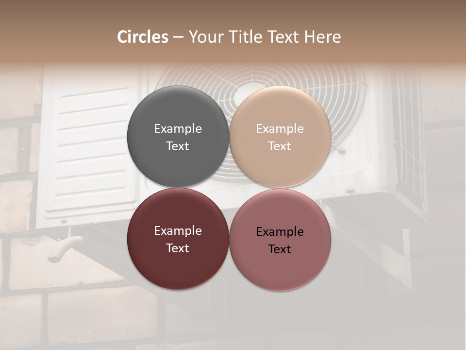 Brick Technology Conditioner PowerPoint Template