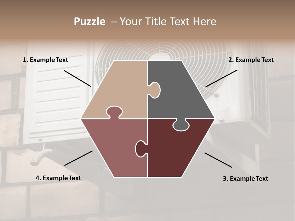 Brick Technology Conditioner PowerPoint Template