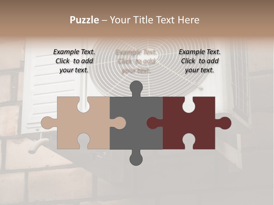 Brick Technology Conditioner PowerPoint Template