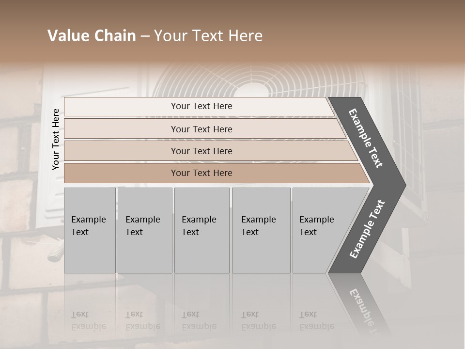 Brick Technology Conditioner PowerPoint Template