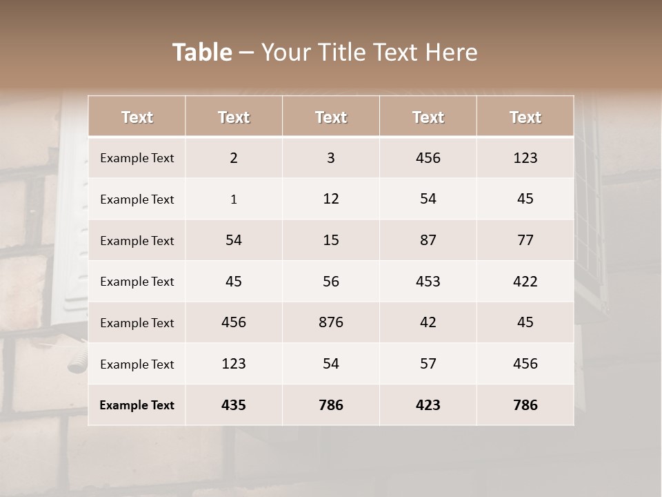 Brick Technology Conditioner PowerPoint Template
