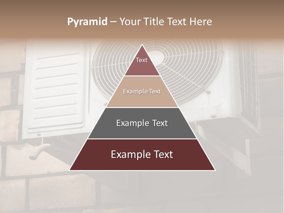 Brick Technology Conditioner PowerPoint Template