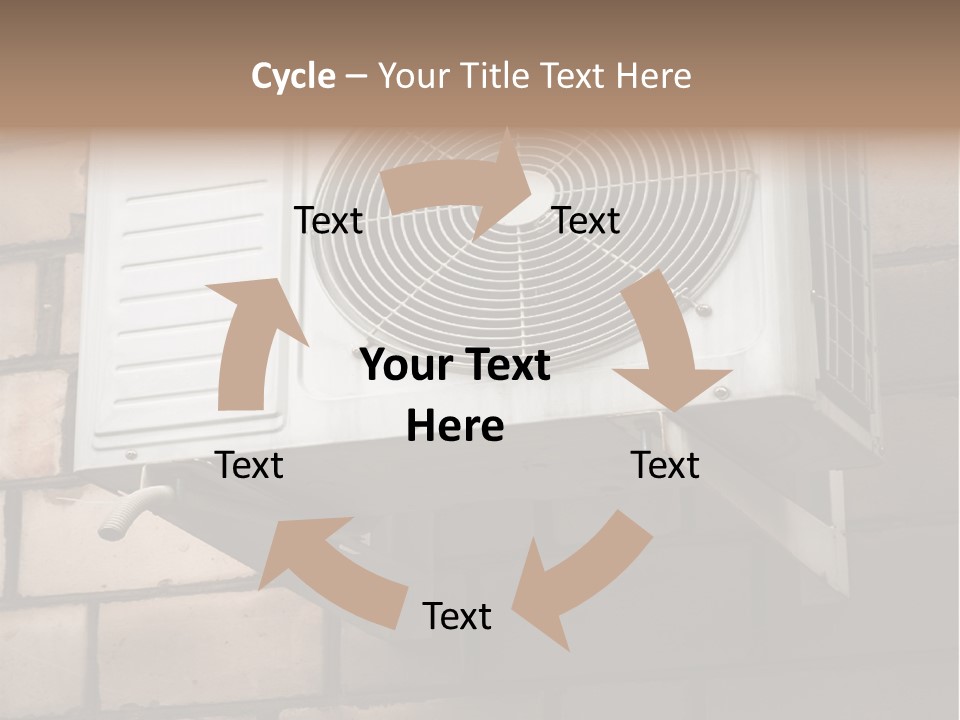 Brick Technology Conditioner PowerPoint Template