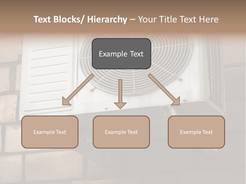 Brick Technology Conditioner PowerPoint Template