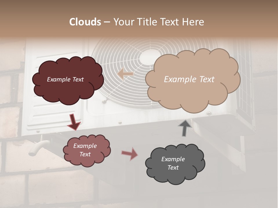 Brick Technology Conditioner PowerPoint Template