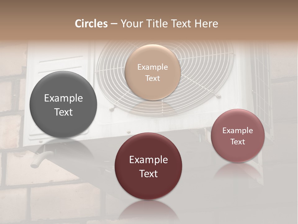 Brick Technology Conditioner PowerPoint Template
