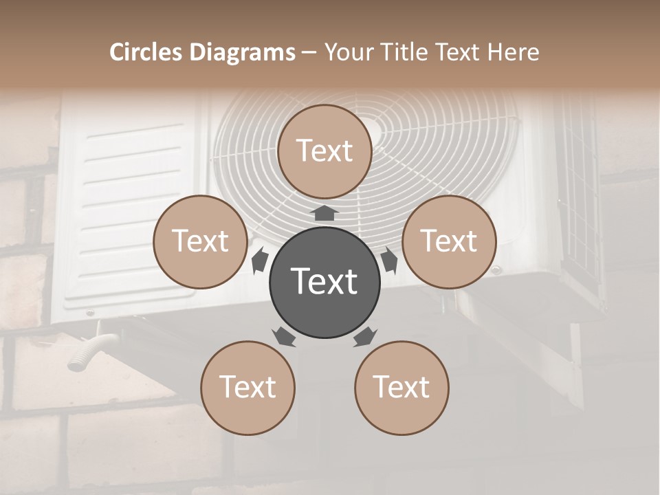 Brick Technology Conditioner PowerPoint Template