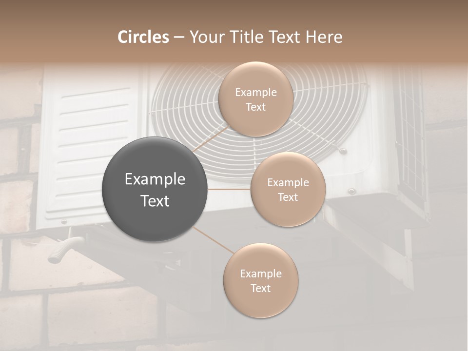 Brick Technology Conditioner PowerPoint Template