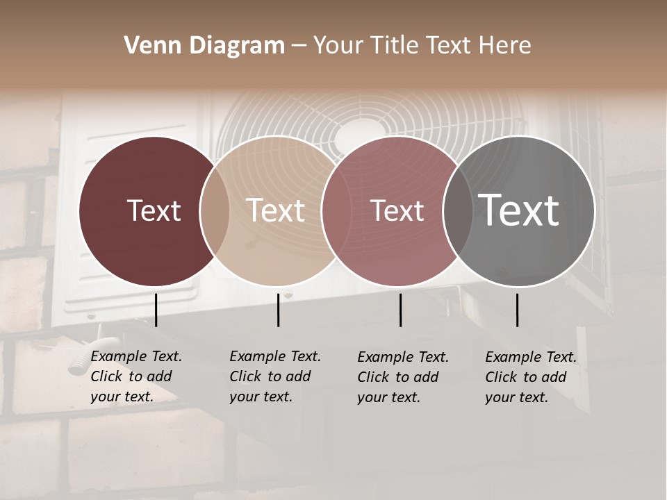 Brick Technology Conditioner PowerPoint Template