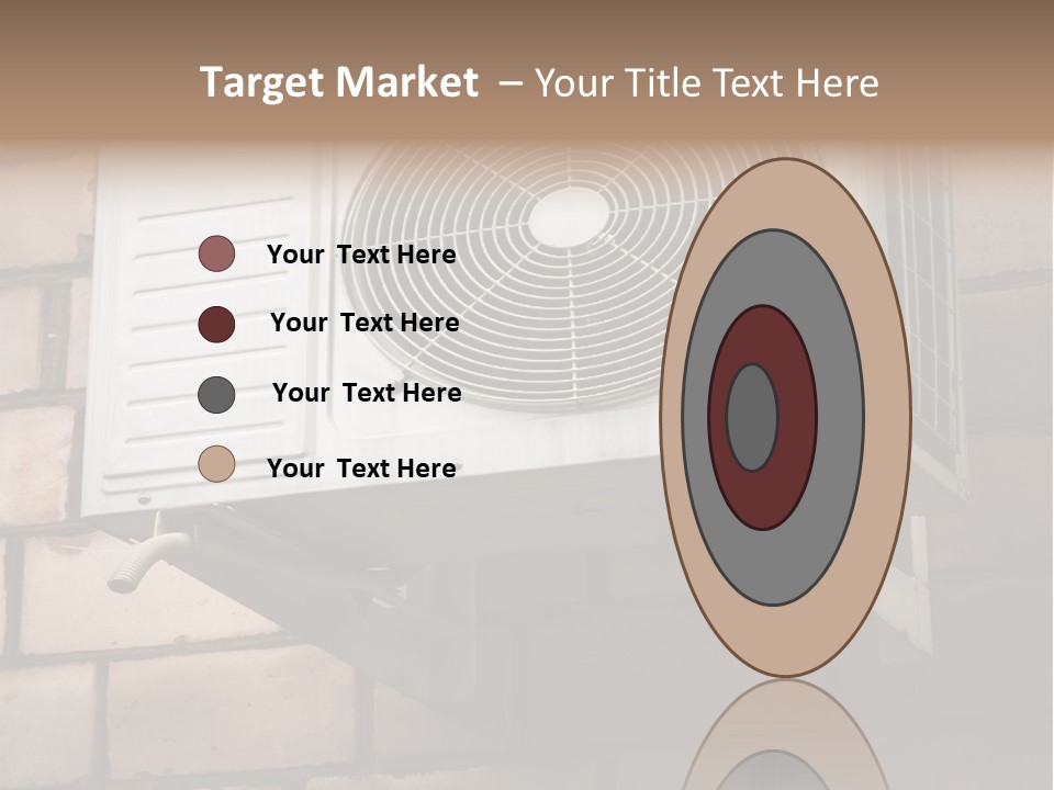 Brick Technology Conditioner PowerPoint Template