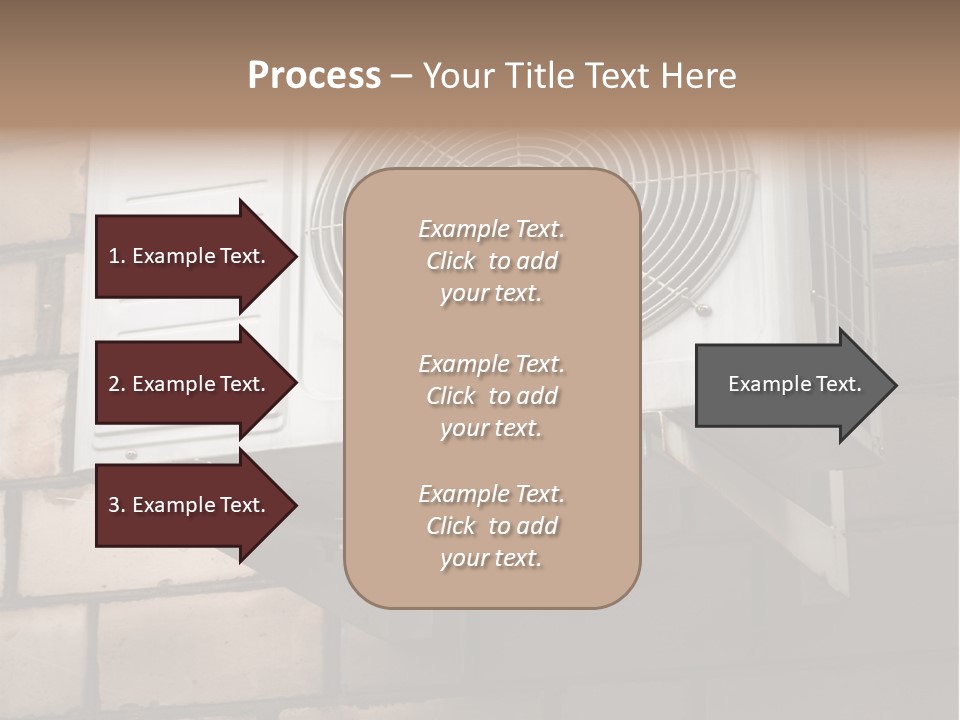 Brick Technology Conditioner PowerPoint Template