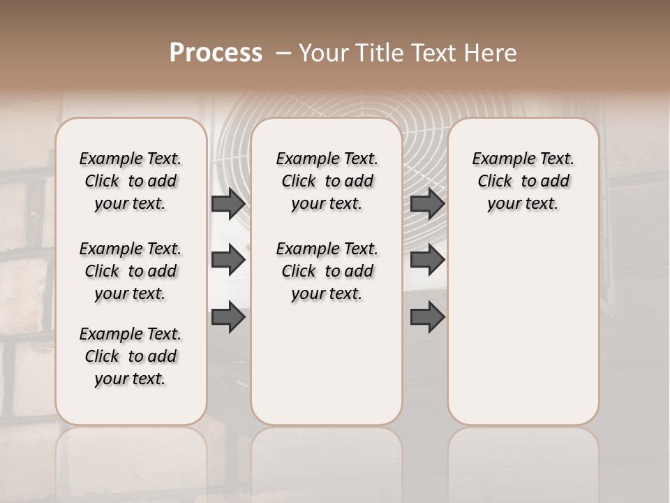 Brick Technology Conditioner PowerPoint Template