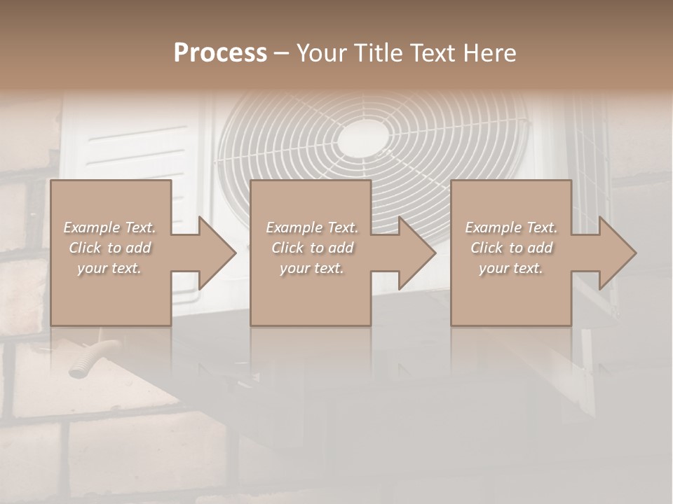 Brick Technology Conditioner PowerPoint Template