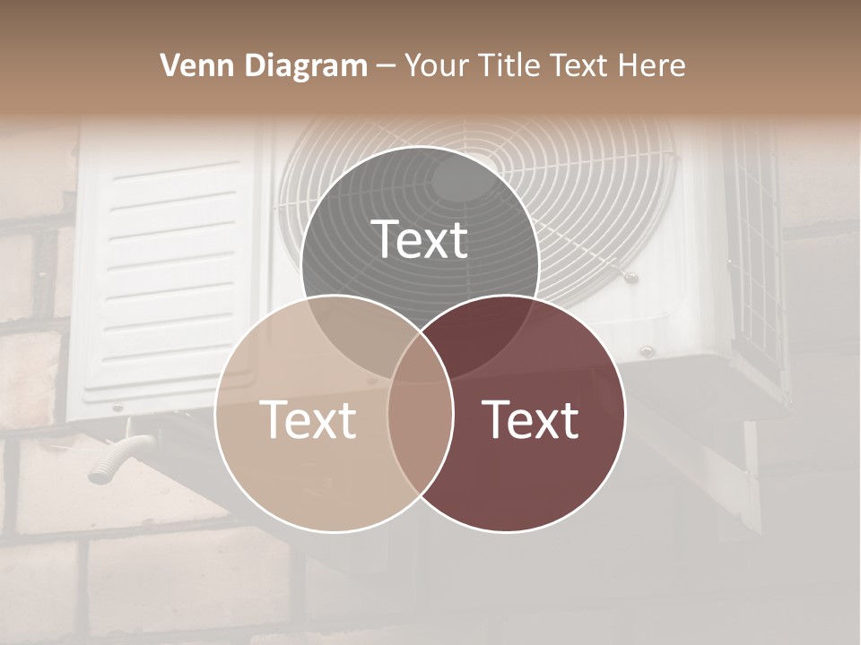 Brick Technology Conditioner PowerPoint Template