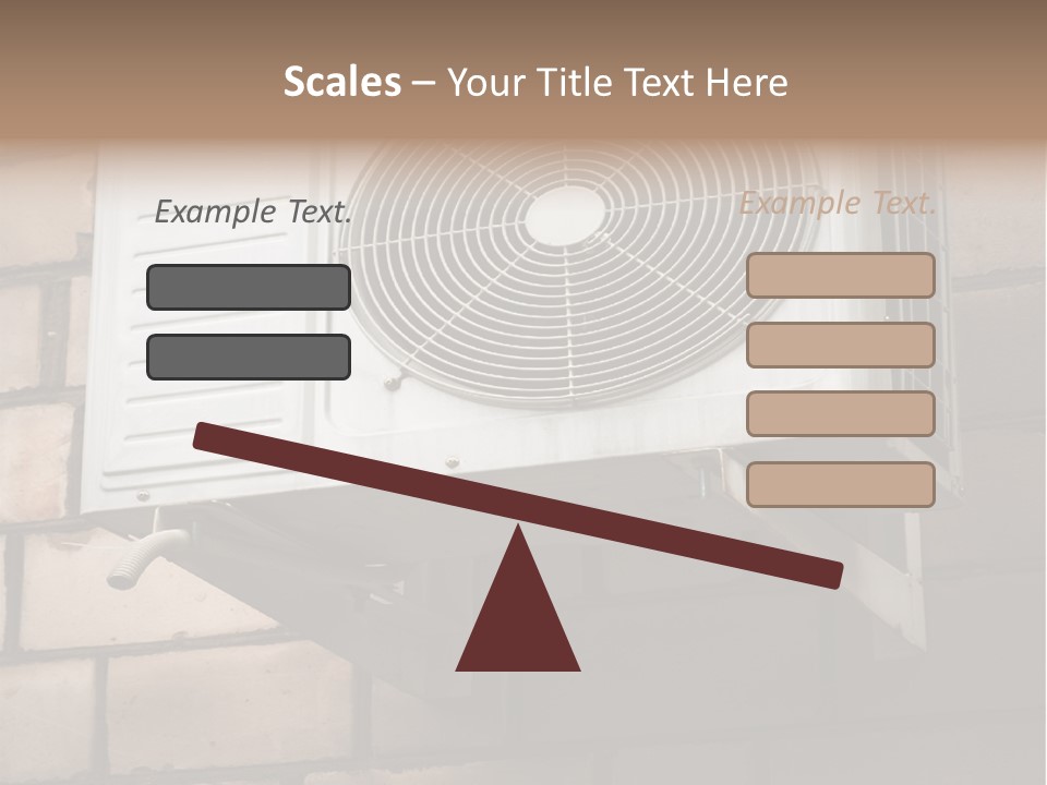 Brick Technology Conditioner PowerPoint Template