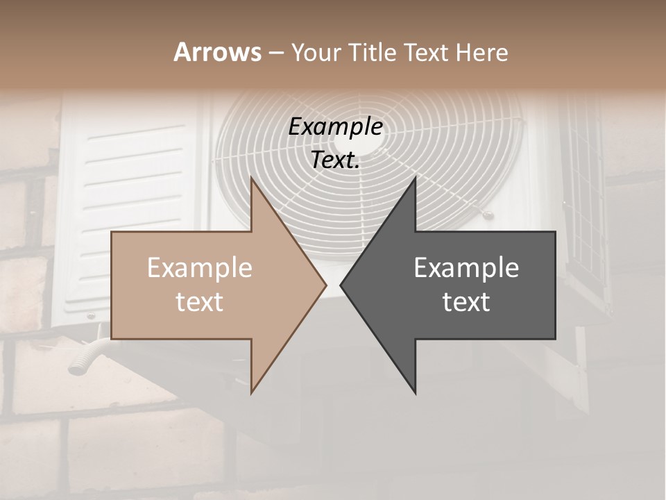 Brick Technology Conditioner PowerPoint Template