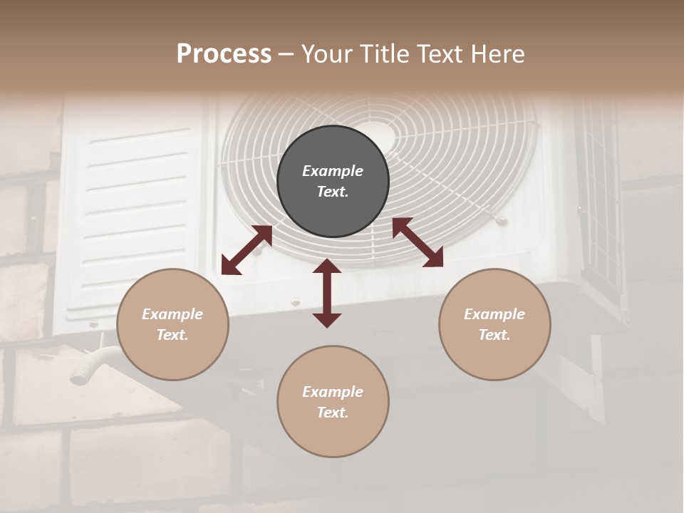 Brick Technology Conditioner PowerPoint Template