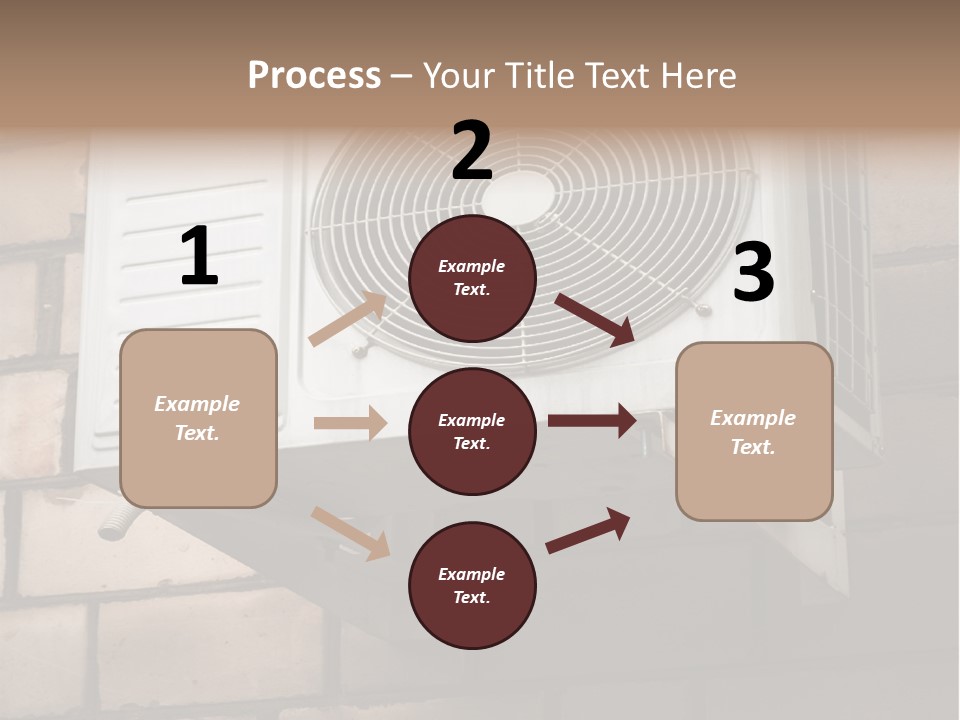 Brick Technology Conditioner PowerPoint Template