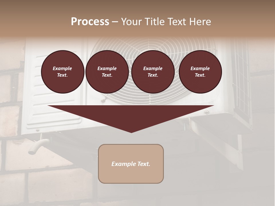Brick Technology Conditioner PowerPoint Template