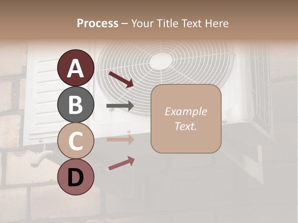 Brick Technology Conditioner PowerPoint Template
