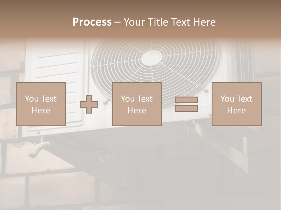 Brick Technology Conditioner PowerPoint Template
