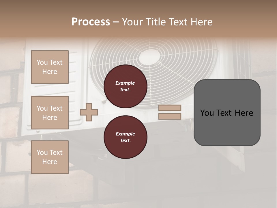 Brick Technology Conditioner PowerPoint Template