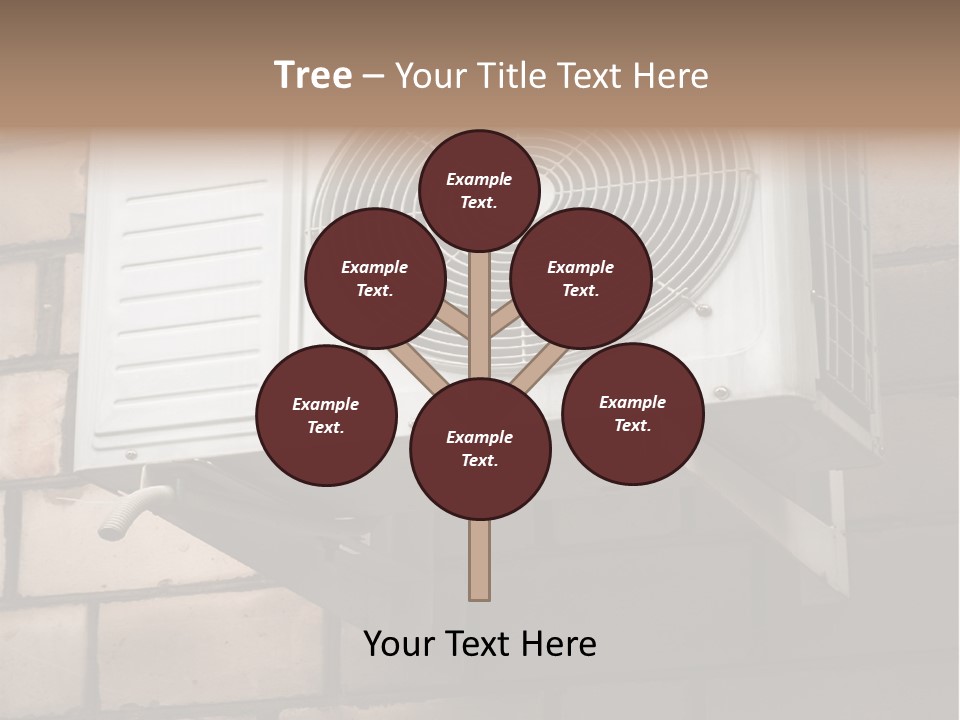 Brick Technology Conditioner PowerPoint Template