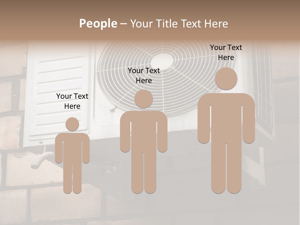 Brick Technology Conditioner PowerPoint Template