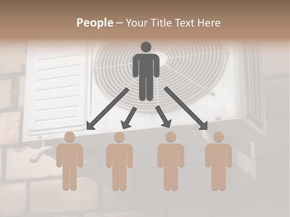 Brick Technology Conditioner PowerPoint Template
