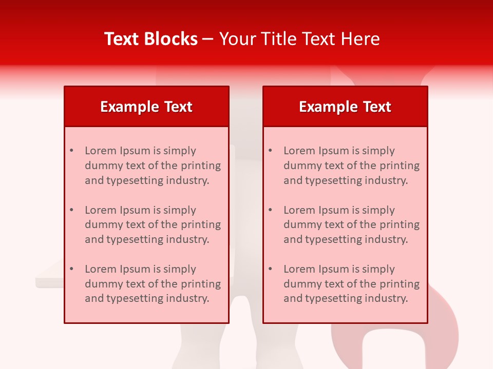 Notebook Fullbody Illustration PowerPoint Template