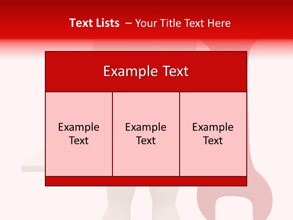 Notebook Fullbody Illustration PowerPoint Template