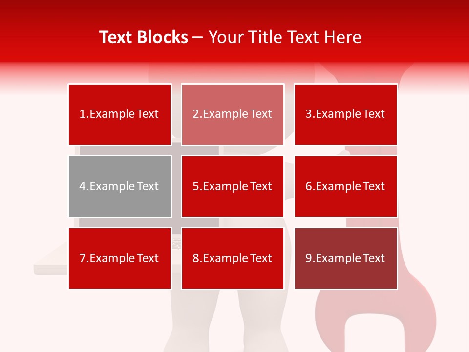 Notebook Fullbody Illustration PowerPoint Template