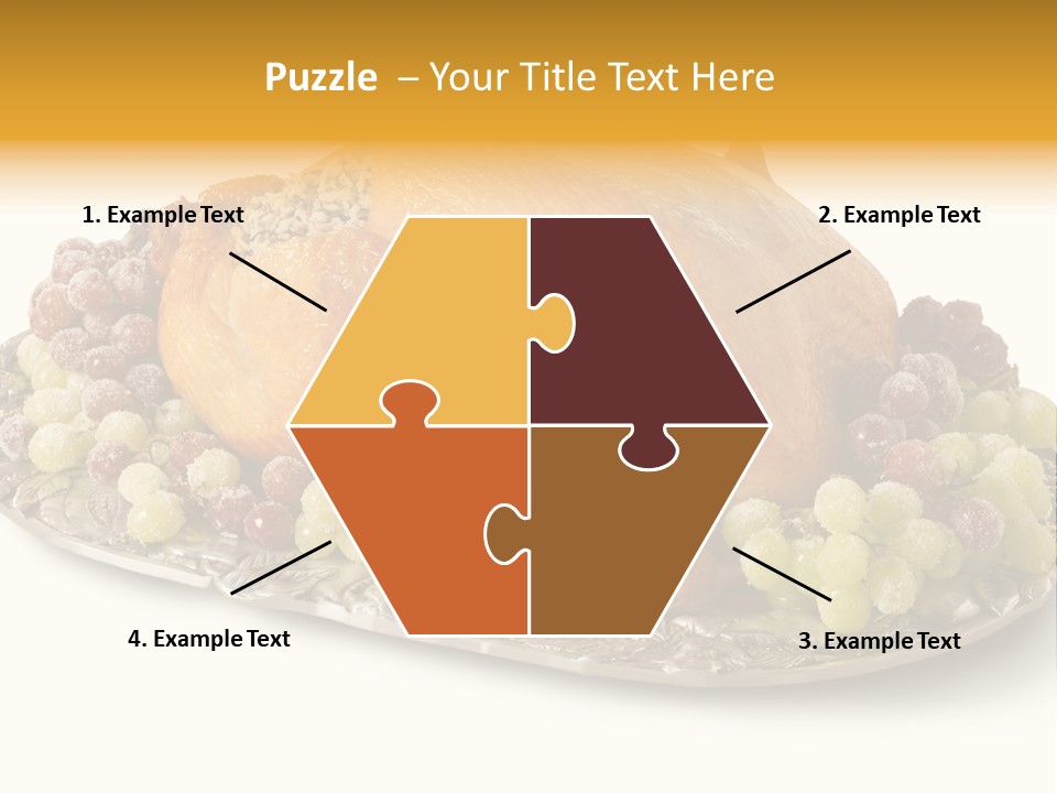 Thanksgiving Gourmet Clipping PowerPoint Template