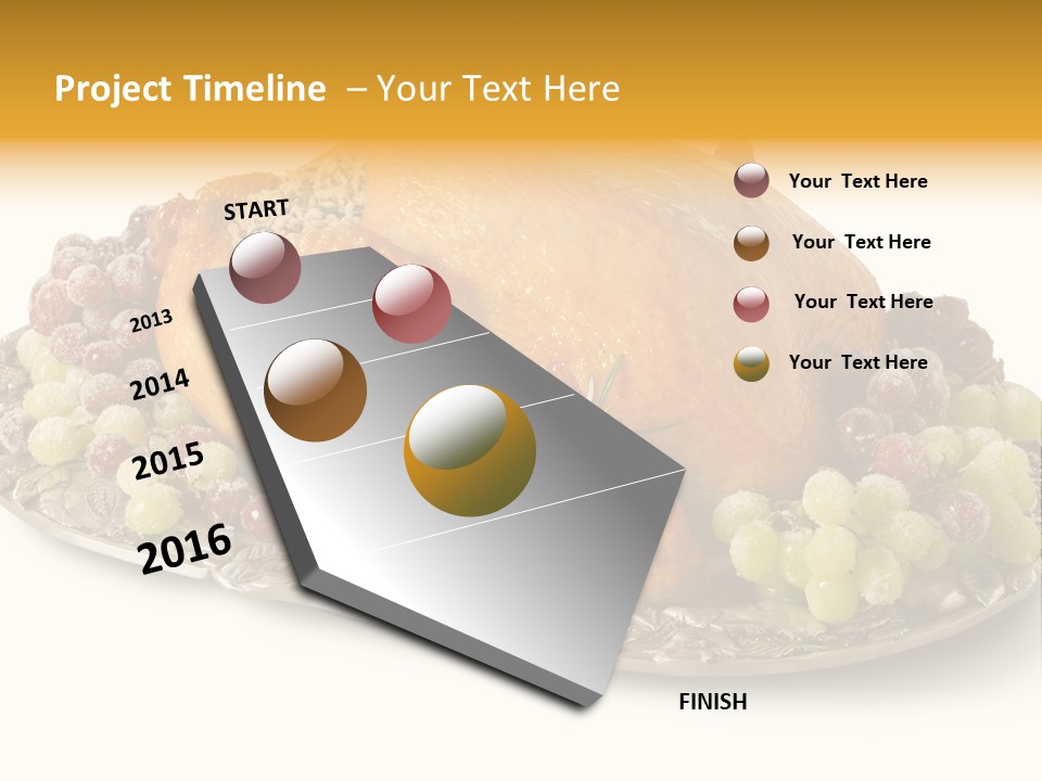 Thanksgiving Gourmet Clipping PowerPoint Template