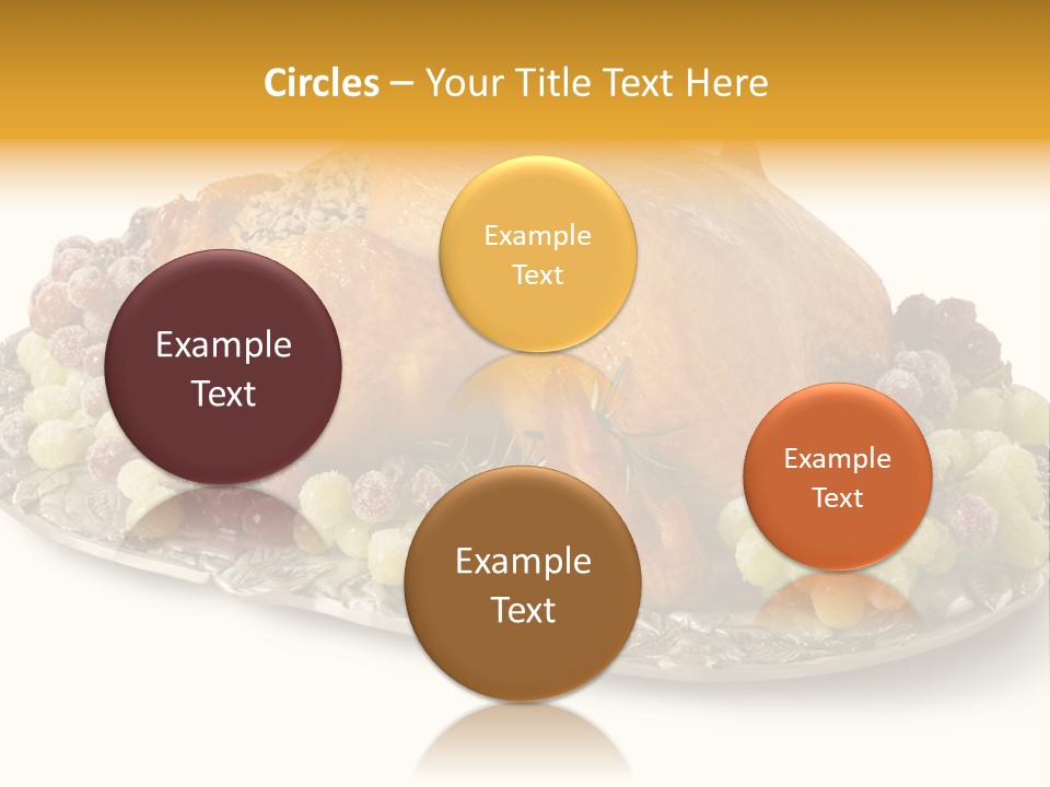 Thanksgiving Gourmet Clipping PowerPoint Template