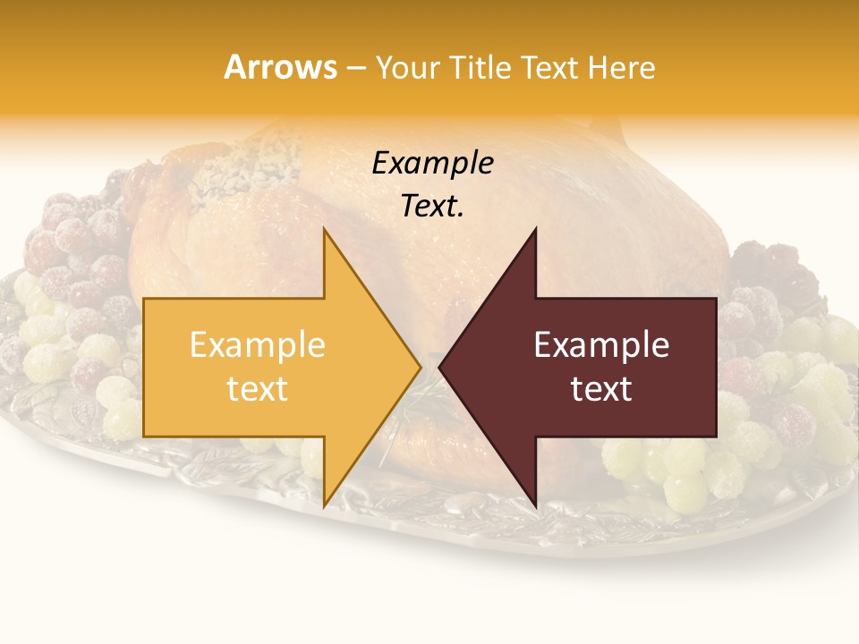 Thanksgiving Gourmet Clipping PowerPoint Template