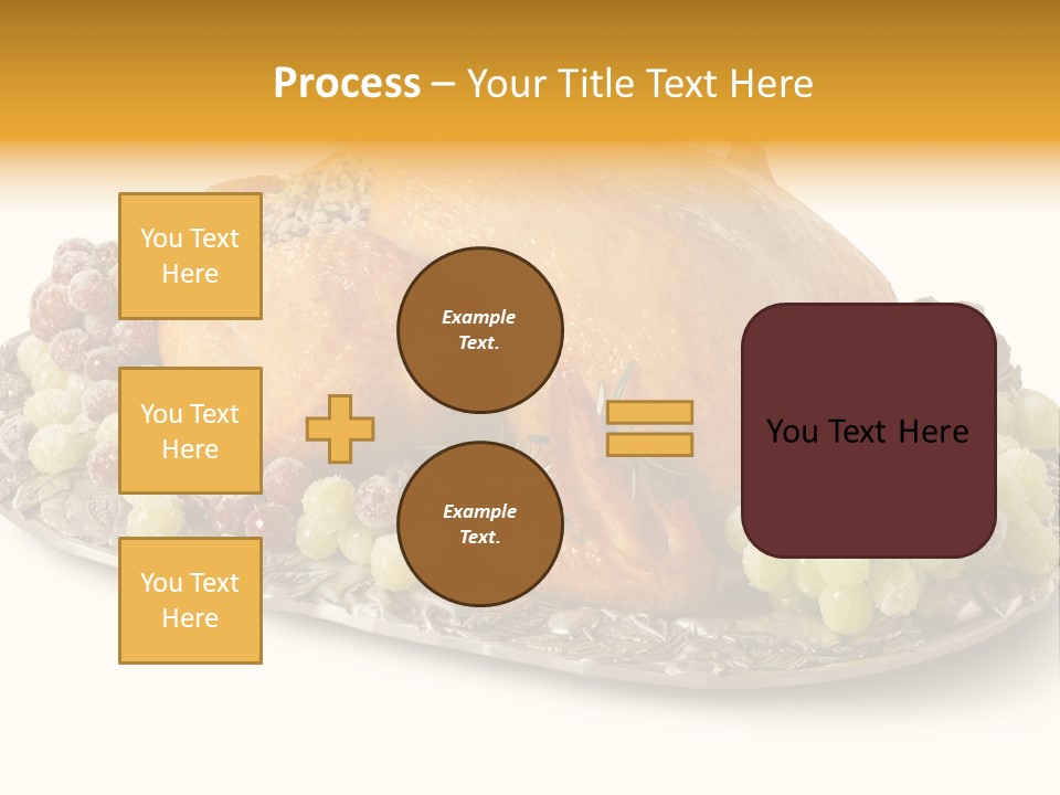 Thanksgiving Gourmet Clipping PowerPoint Template