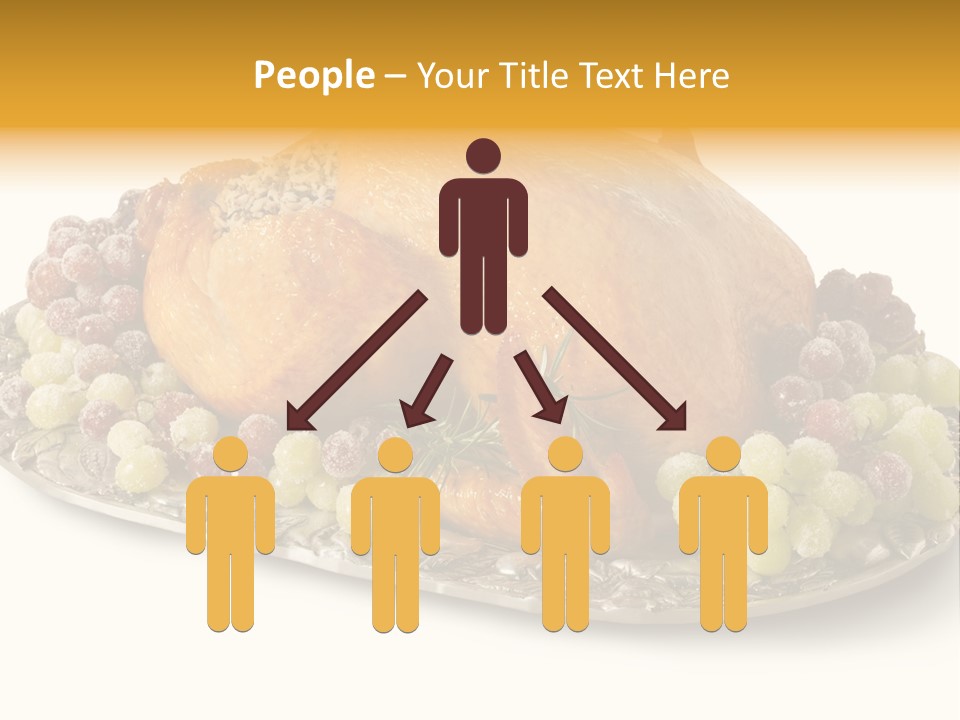 Thanksgiving Gourmet Clipping PowerPoint Template