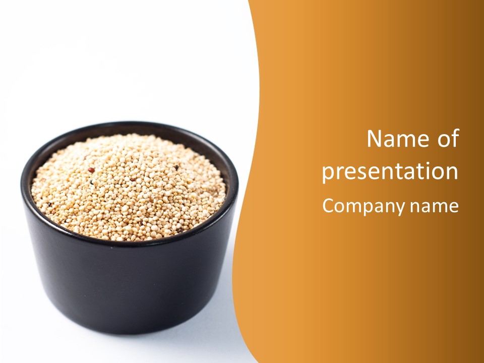 Seed Protein Agriculture PowerPoint Template