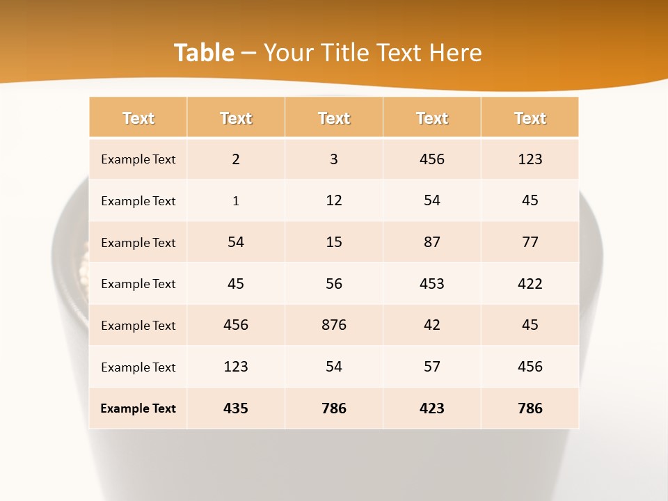 Seed Protein Agriculture PowerPoint Template