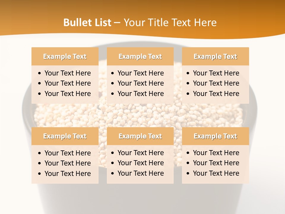 Seed Protein Agriculture PowerPoint Template