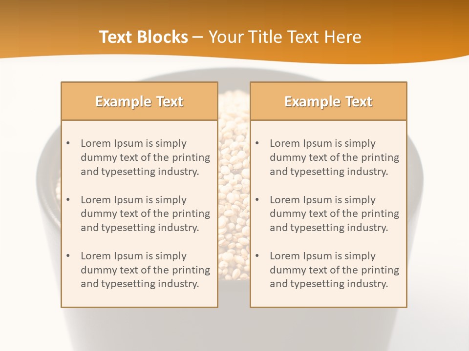 Seed Protein Agriculture PowerPoint Template