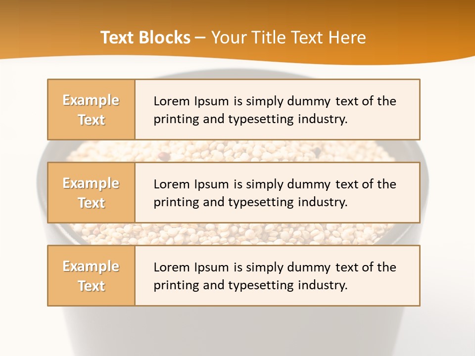 Seed Protein Agriculture PowerPoint Template