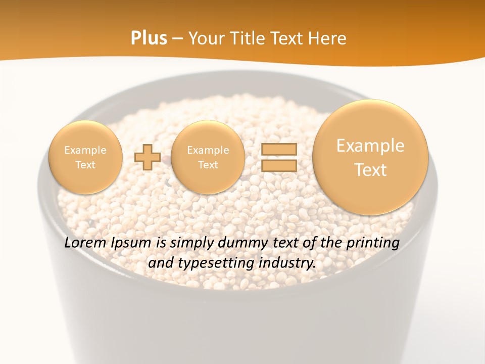 Seed Protein Agriculture PowerPoint Template