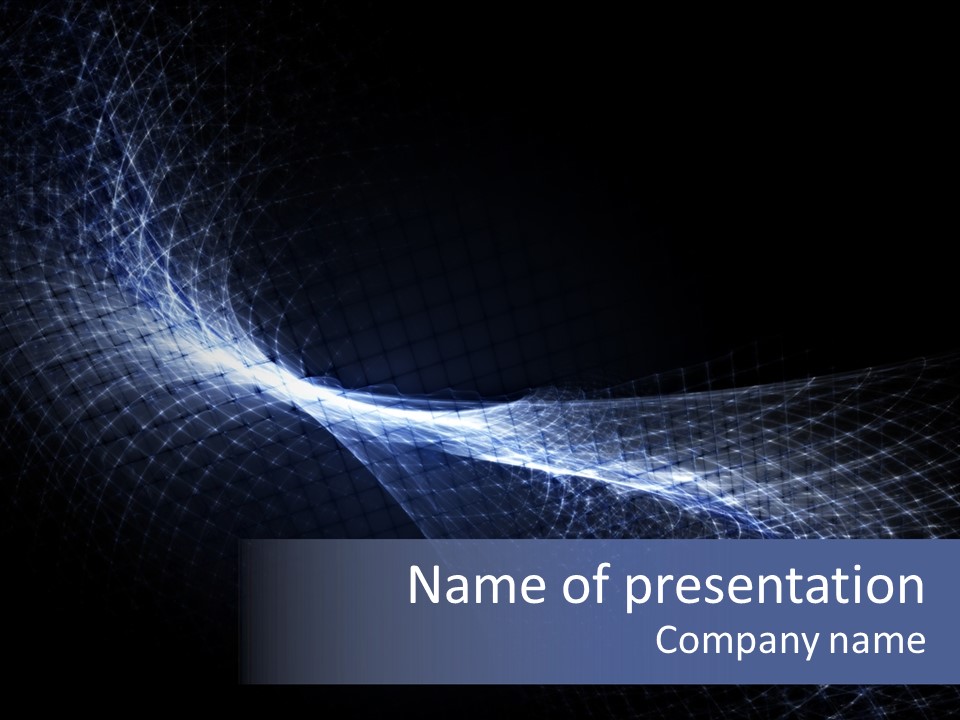 Concept Net Design PowerPoint Template