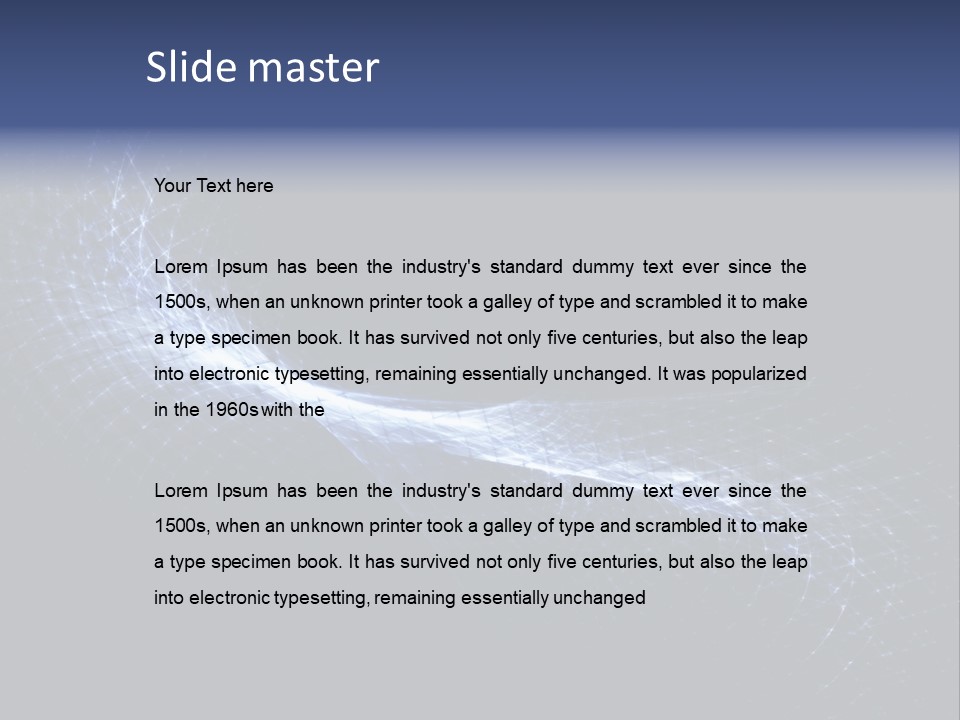 Concept Net Design PowerPoint Template
