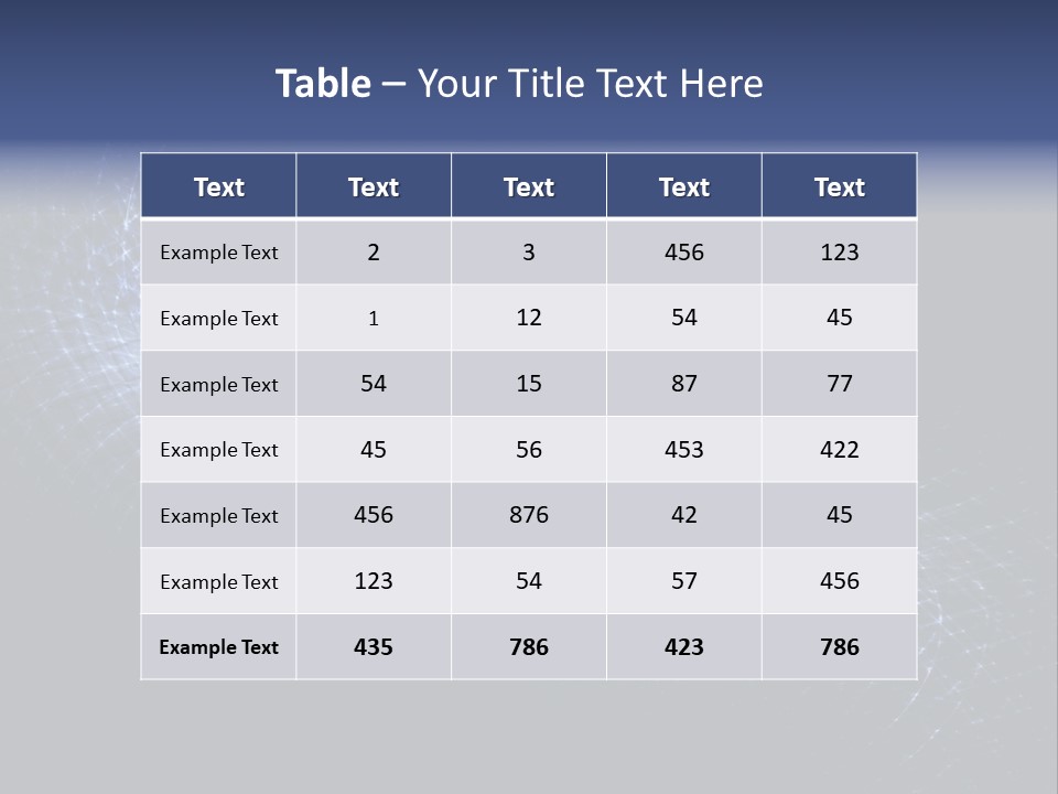 Concept Net Design PowerPoint Template