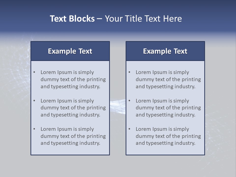 Concept Net Design PowerPoint Template