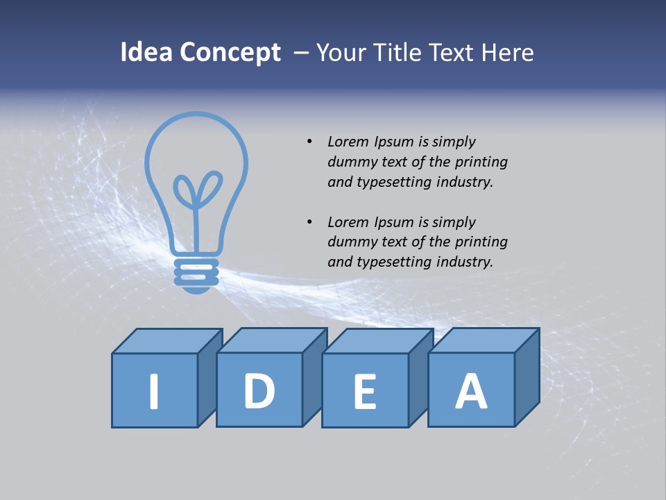Concept Net Design PowerPoint Template