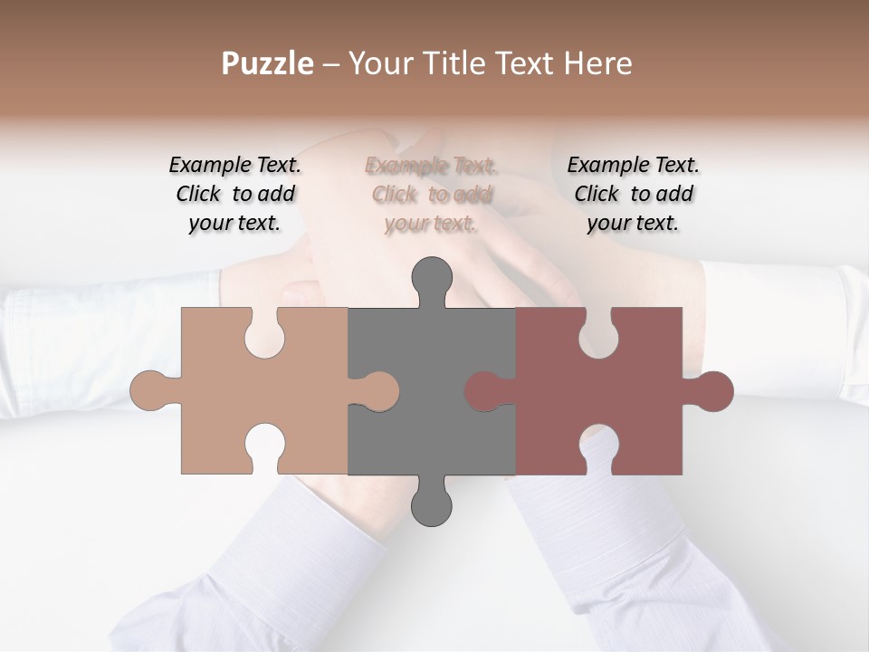 Pile Union Diplomacy PowerPoint Template